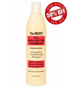 Cholesterol Enriched 3 Plus 1 Shea Butter Shampoo